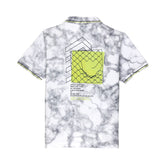 Boys All Over Printed Polo T-shirt